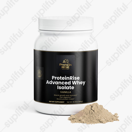 ProteinRise Advanced Whey Isolate – Vanilla - ProteinRise